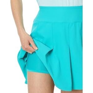 Blue Skater Mini Skirt for Resort Wear